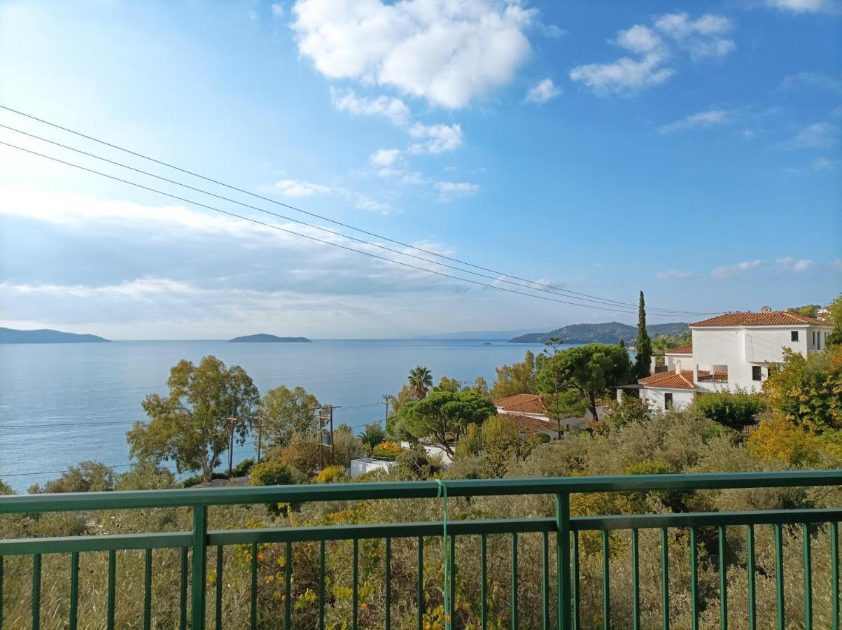 Ftelia House Villa Skiathos stad Exteriör bild