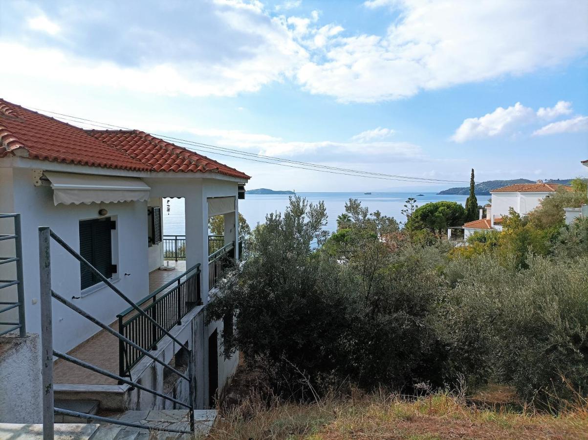 Ftelia House Villa Skiathos stad Exteriör bild